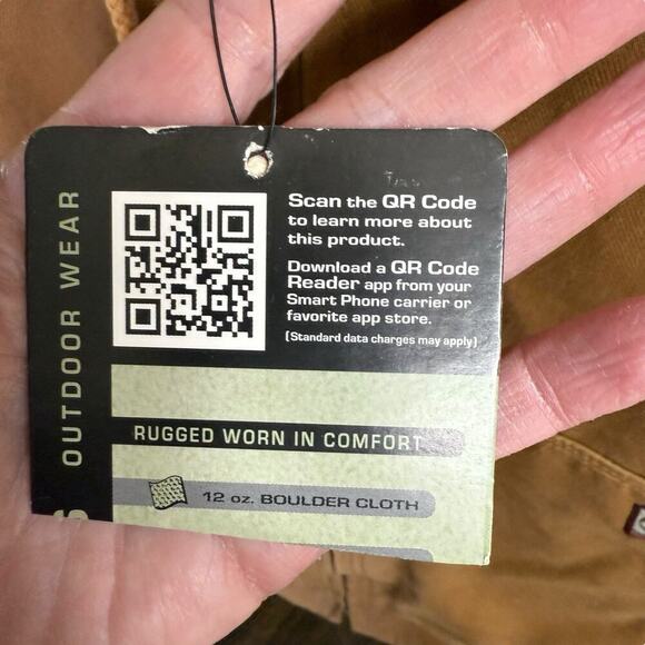 DRI DUCK Cheyenne Boulder Cloth Hooded Jacket with Tricot Quilt Lining Medium - Picture 2 of 10